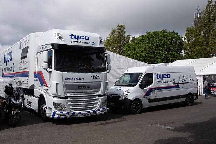 Living in the TT paddock - from man-in-a-van to motorhome glam