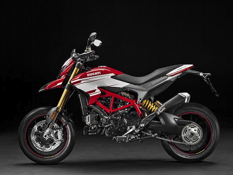MotoGP inspired livery but no wings on this Ducati