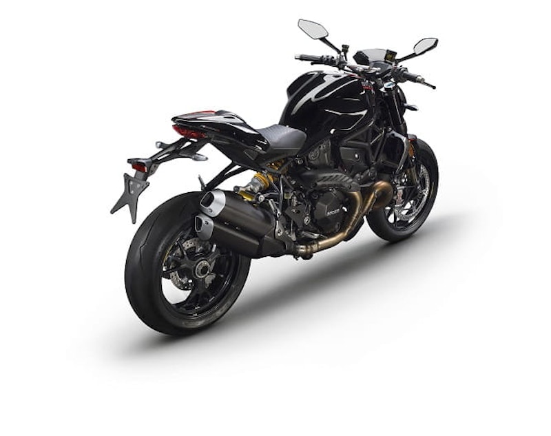 Available in two colours: Thrilling Black or the traditional Ducati Red