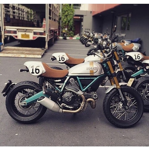 Ducati create Paul Smart Scrambler!