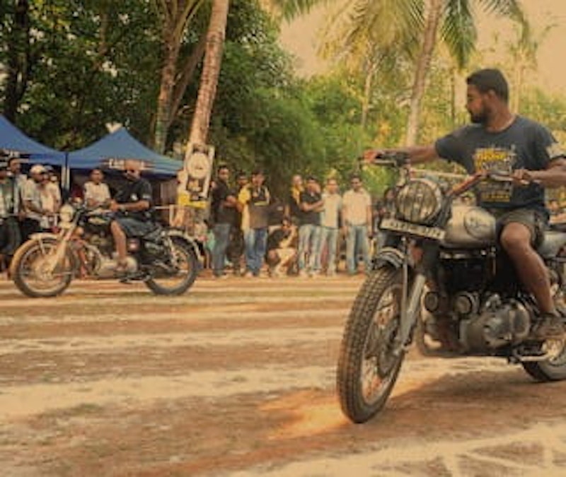 The Slow Race at Rider Mania