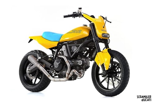 Customised Ducati Scrambler�s go on show