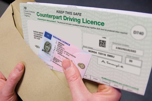 Paper Driving Licence: scrapped from today