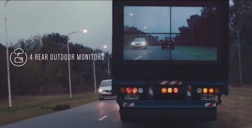 Samsung develop 'see through' lorry | BikeSocial