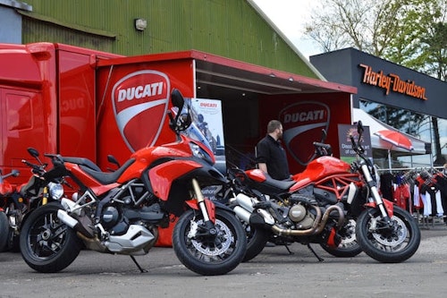Ride 1299 and Multistrada at Ducati Road Show!