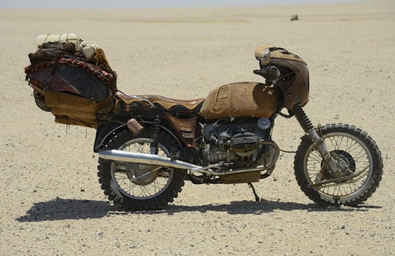 Re-purposed Harleys and BMWs are the choice of the Vuvalini