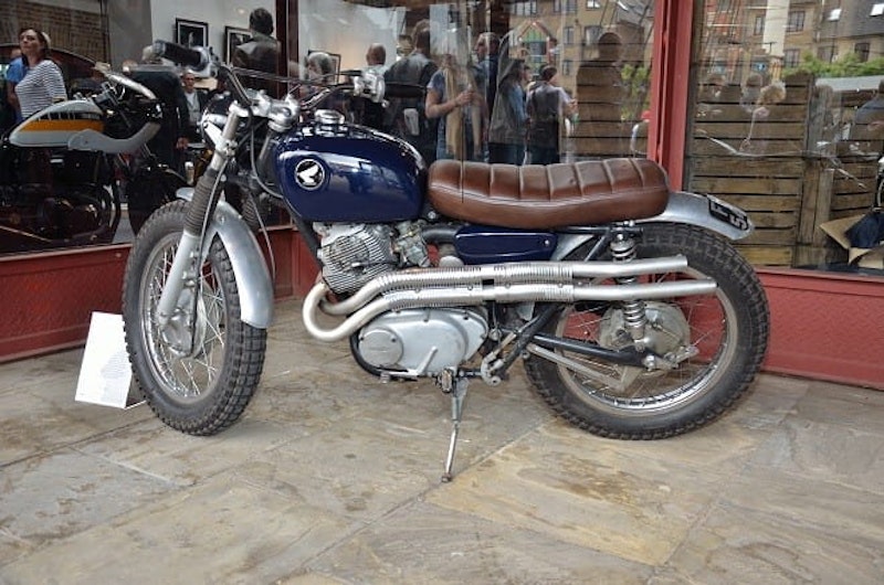 Honda CL77 - an original 305cc scrambler