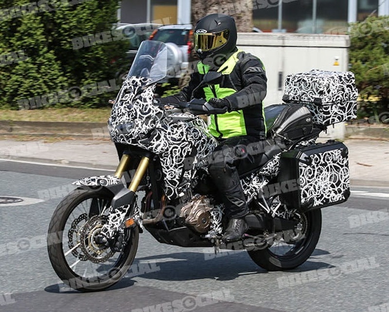 Honda CRF1000L Africa Twin Spied!