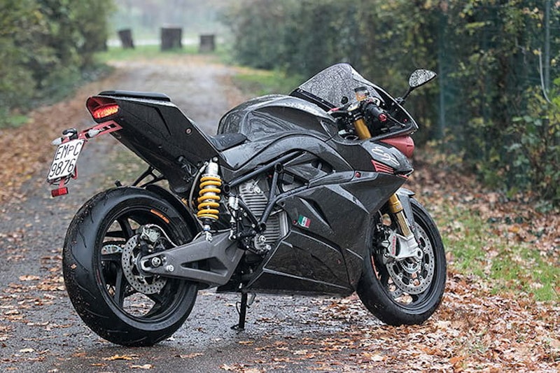 Energica Ego, in the running to be the Moto-E sole bike