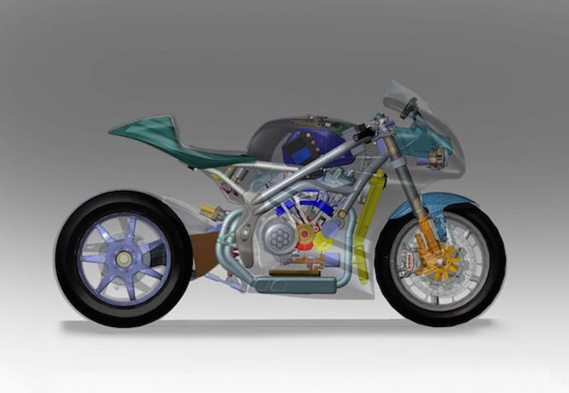 Norton's new V4 superbike