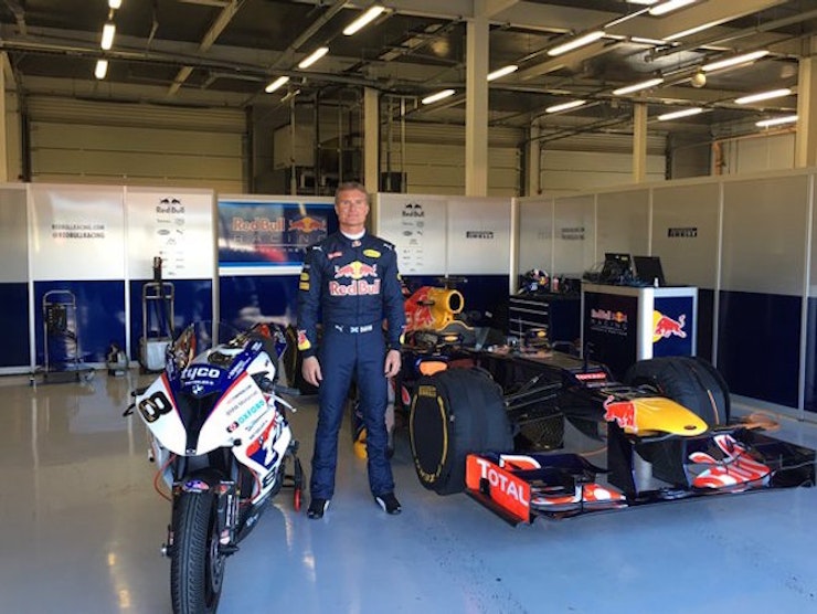 Guy Martin goes up against David Coulthard