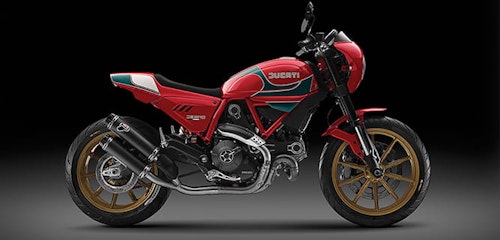 Special edition Mike Hailwood Scrambler unveiled