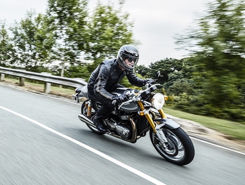 Stunning Thruxton R forms part of Triumph's new Bonneville range for 2016