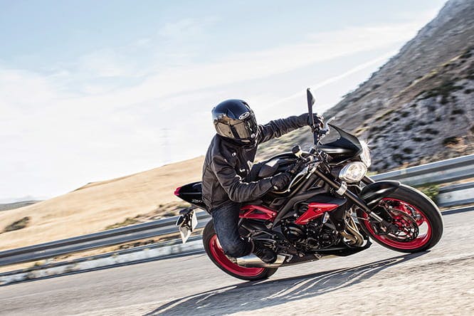 Triumph release limited edition Street Triple Rx Black