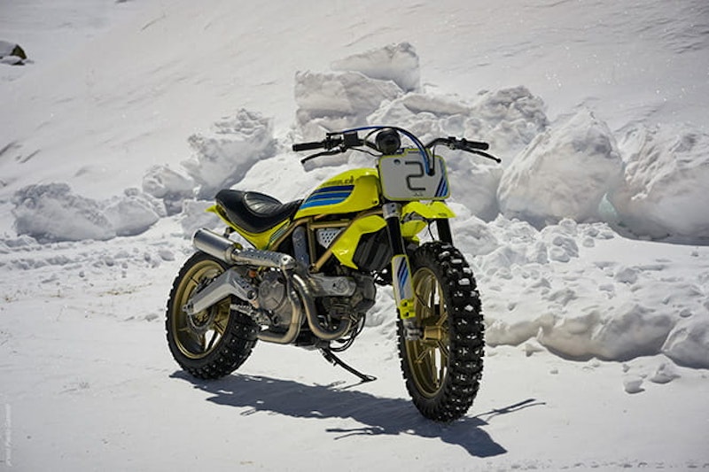 Ducati Scramble Artika by Dario Lopez Studio