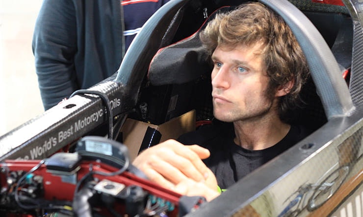 Guy Martin teams up with Triumph for land speed attempt