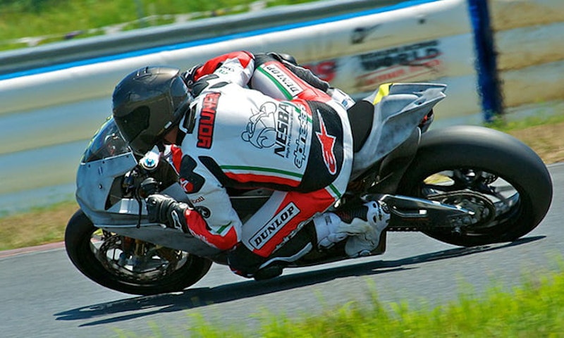 Film Director and motorcycle racer, Ben Younger