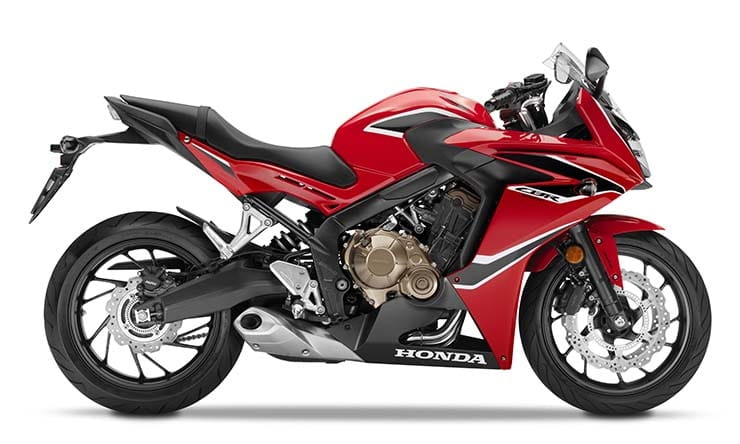 Honda CBR650F refreshed for 2017