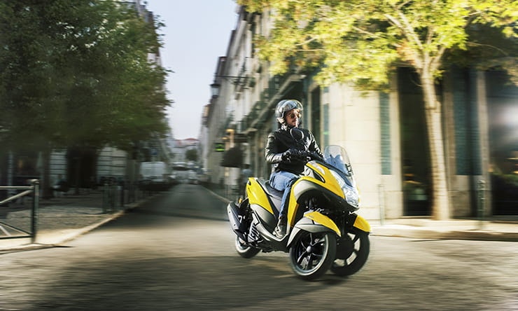 YAMAHA upgrades the 3-wheeled Tricity 125