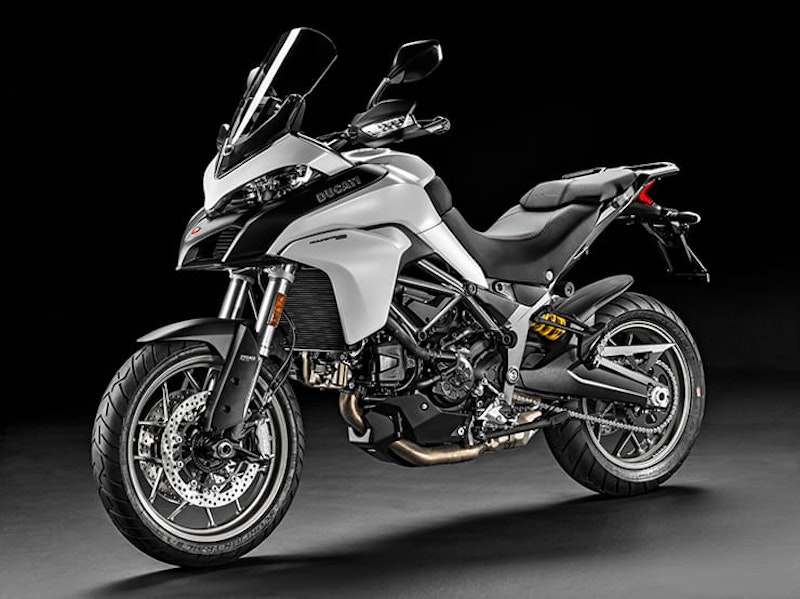 Ducati Multistrada 950 in white