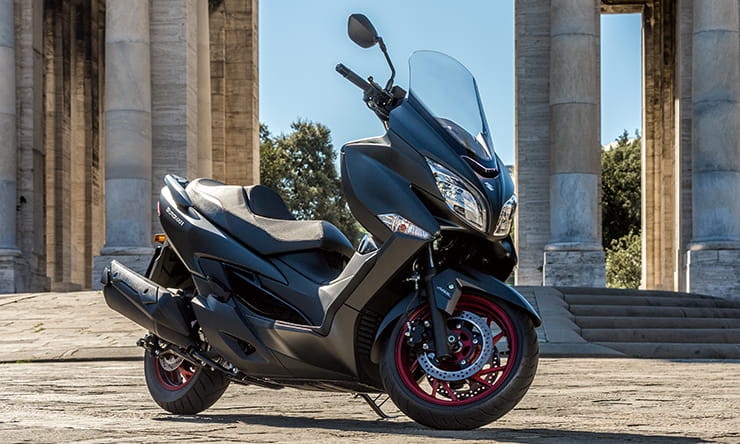 Suzuki Burgman 400 takes a step up in class for 2017