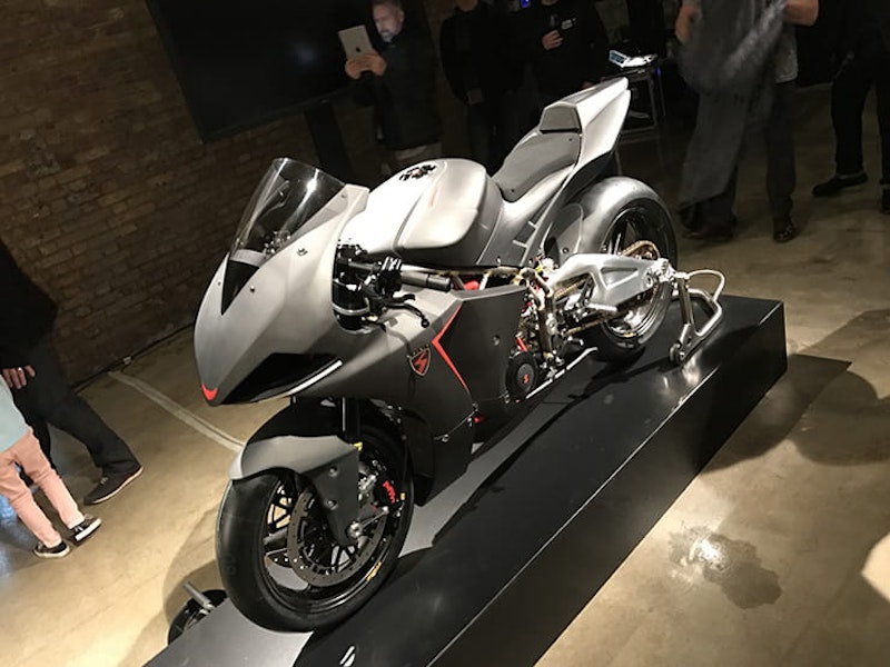 As the covers are whipped off the GP Sport R, BikeSocial were on the scene to take the first photo