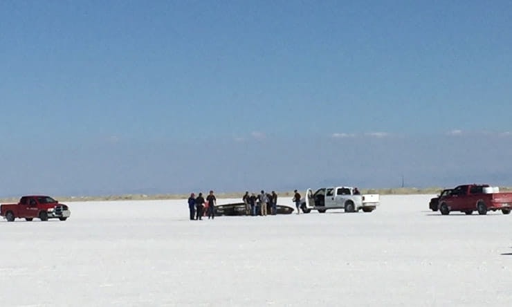 Breaking news: Low speed crash delays Guy record attempt