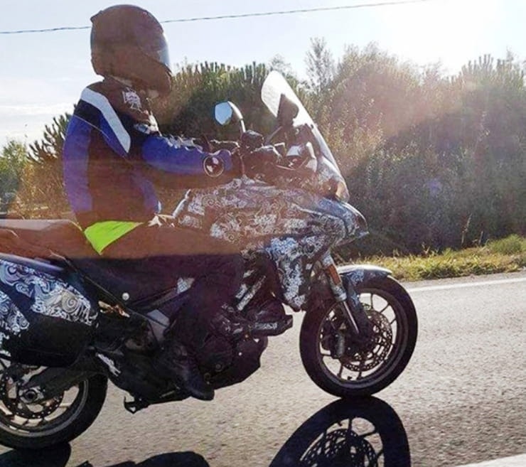 Ducati mini Multistrada spotted