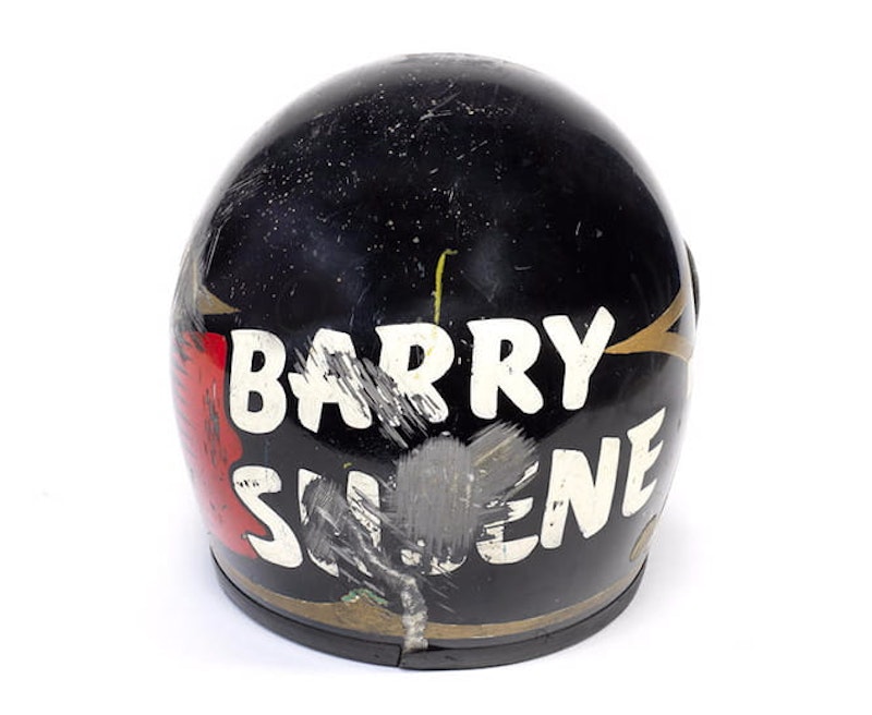 Sheene suffered a broken thigh, arm and collarbone in the accident where this happened