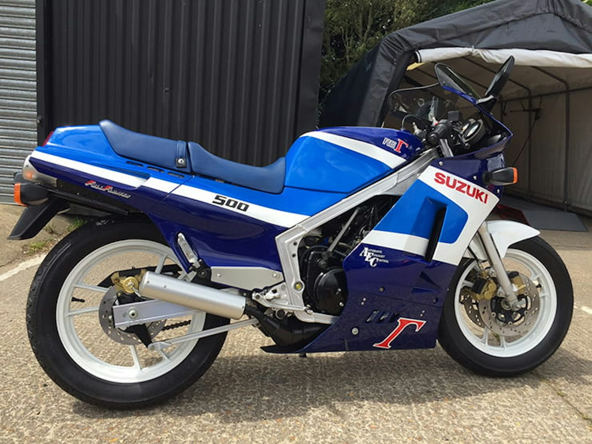 Suzuki RG500 with 1 mile: Sad or Sweet?