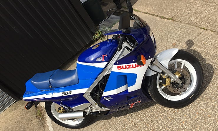 Suzuki RG500 with 1 mile: Sad or sweet?