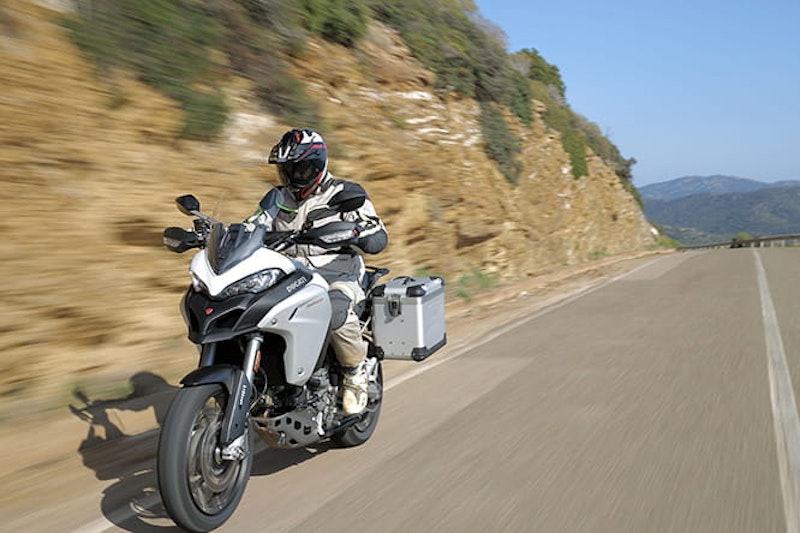Ducati's Multistrada Enduro, fit for European touring