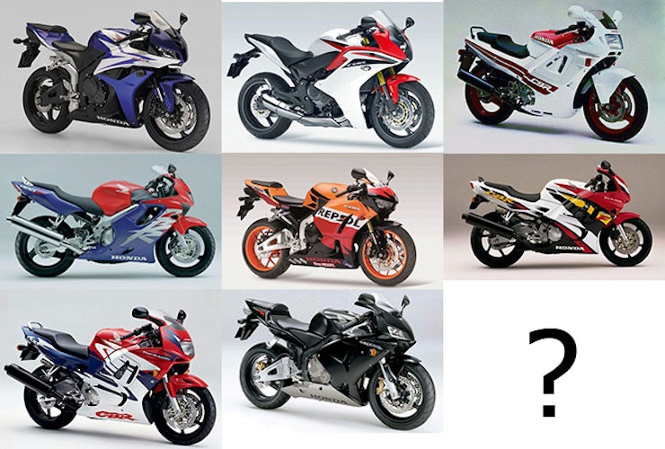CBR600s through the years
