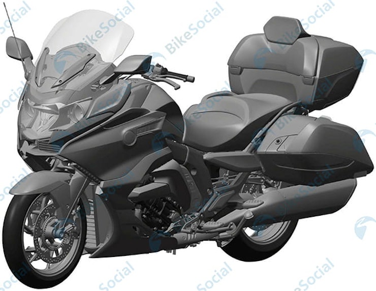 Patents reveal 160bhp production BMW bagger