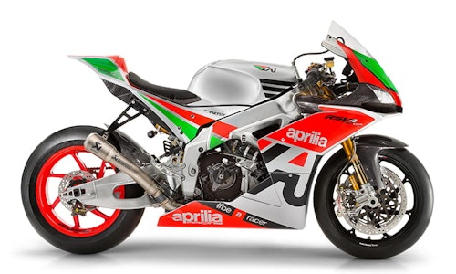 If 250bhp isn’t enough, what you need is an Aprilia RSV4 R FW-GP