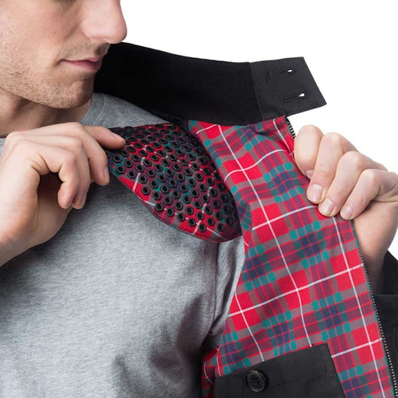 Dainese are providing elbow and shoulder protection