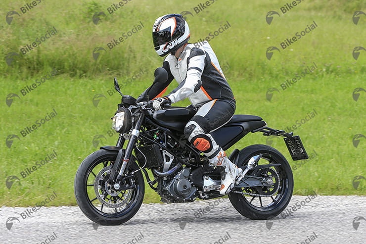 Husqvarna Vitpilen 401 spied
