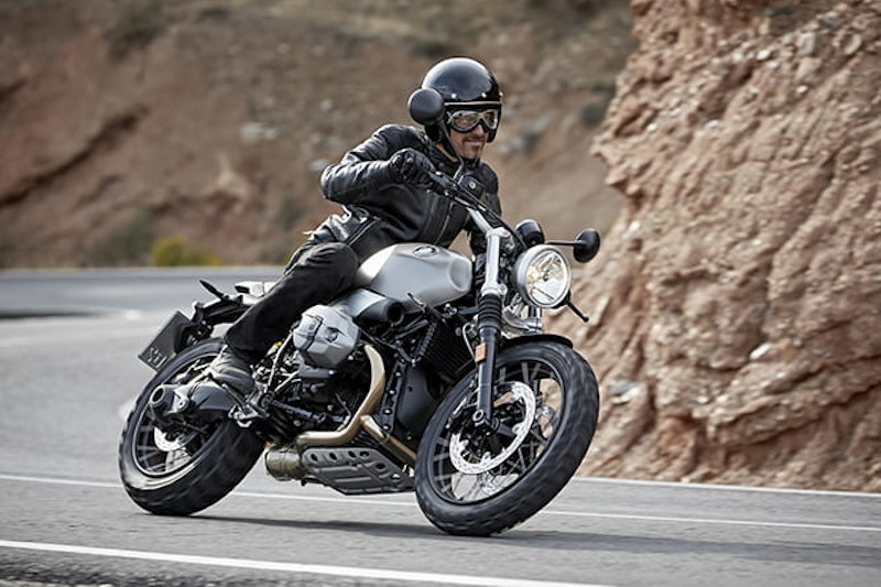 R nineT Scrambler X - the spoke wheels give it away