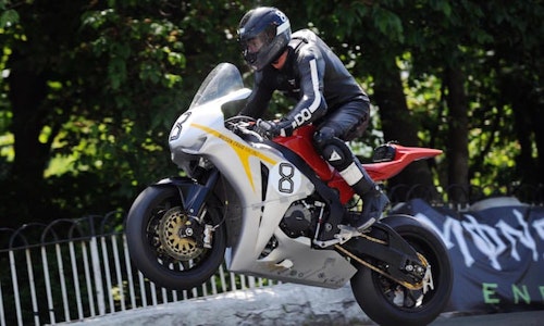 For sale: ex-Guy Martin superbike (three not so careful owners...)