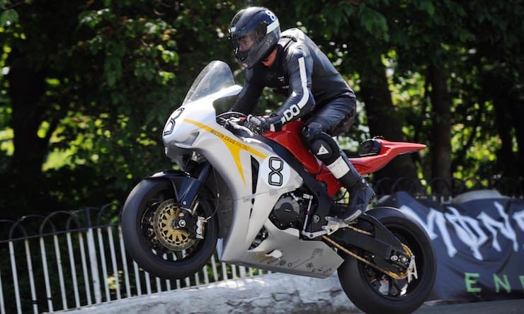For sale: ex-Guy Martin superbike (three not so careful owners...)