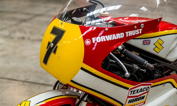 Sheene’s Suzuki XR14’s to be ridden by Sheene Jnr and Parrish