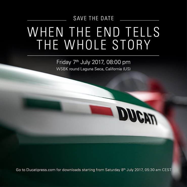 Ducati set to release information on the new Panigale R FE