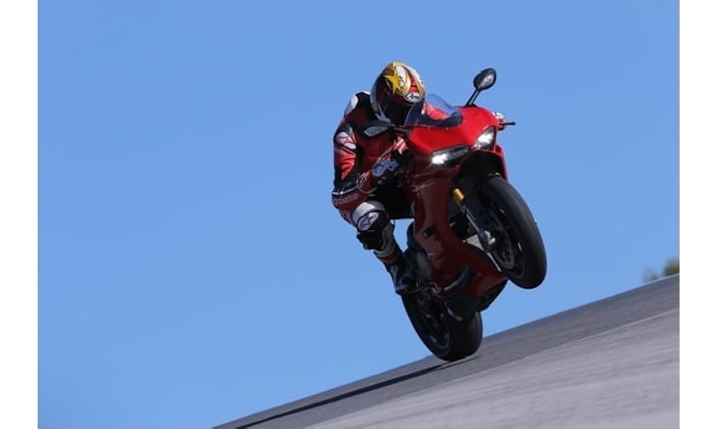 Marc Potter Ducati Panigale Wheelie
