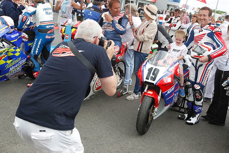 Grand Prix motorcycle racer Freddie Spencer