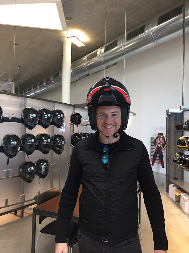 2018 AGV SportModular flipfront helmet