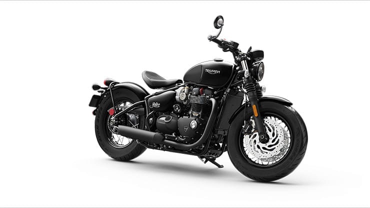2018 Triumph Bonneville Bobber Black