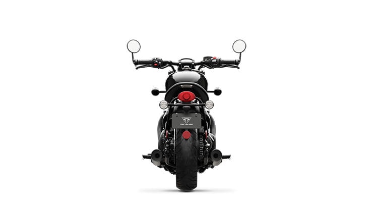 2018 Triumph Bonneville Bobber Black