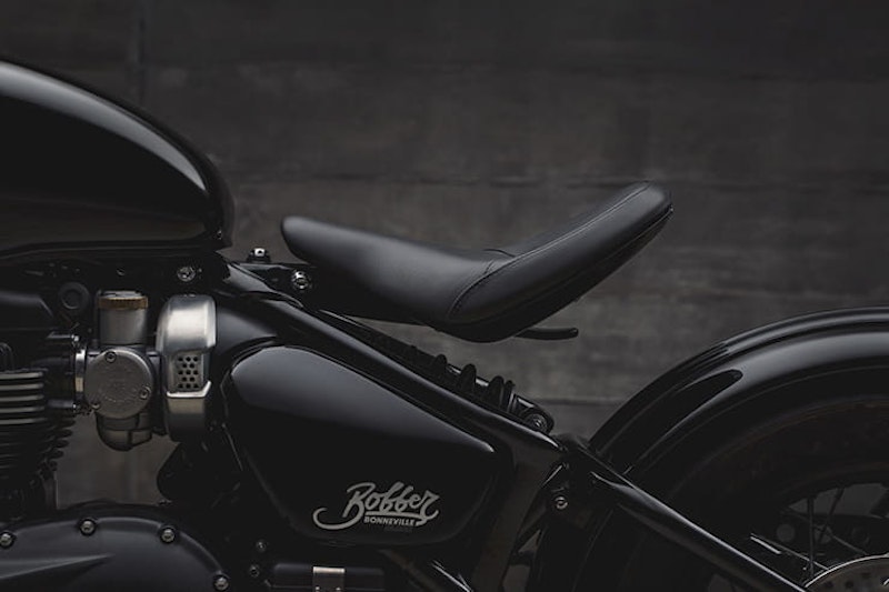 2018 Triumph Bonneville Bobber Black