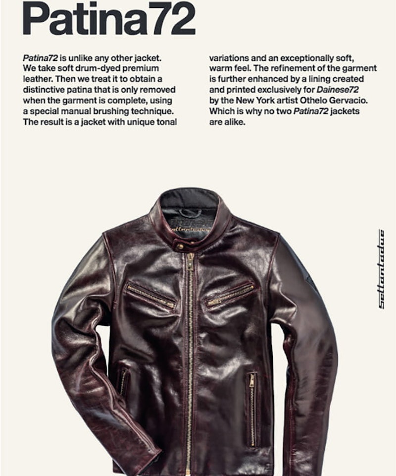 Dainese Launch Retro Fashion Brand, ‘Settantadue’