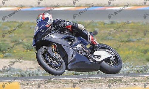 BMW HP4 RACE spied on test